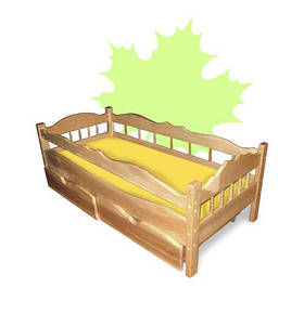 Ліжко дерев'яне для дітей 80*190см Ріо