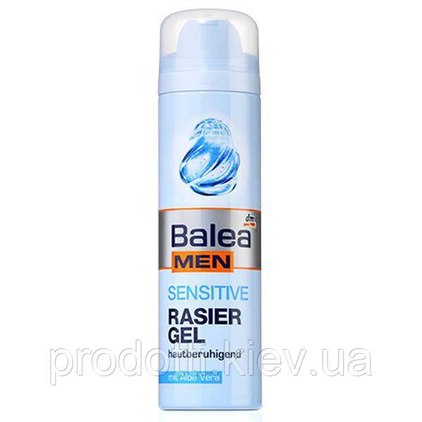 Гель для гоління Balea Men Sensitive 200мл.