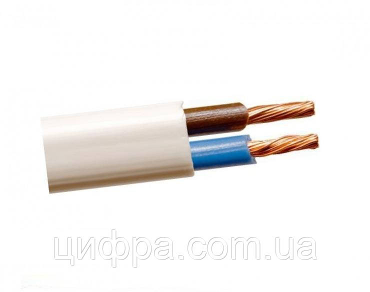 Кабель силовий ШВВП 2х0,50