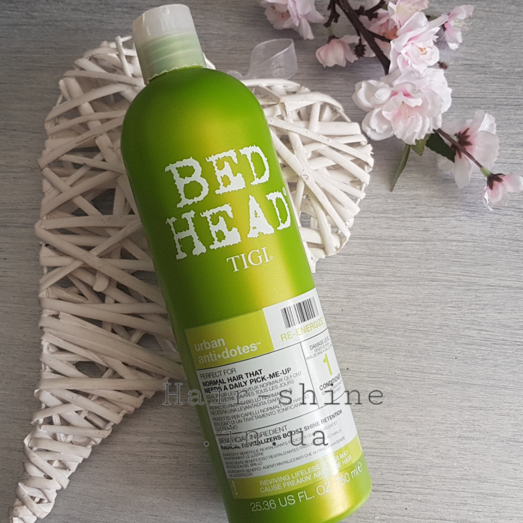 Кондиціонер для нормального волосся Tigi Bed Head Urban Anti+Dotes Re-Energize Conditioner 750 мл