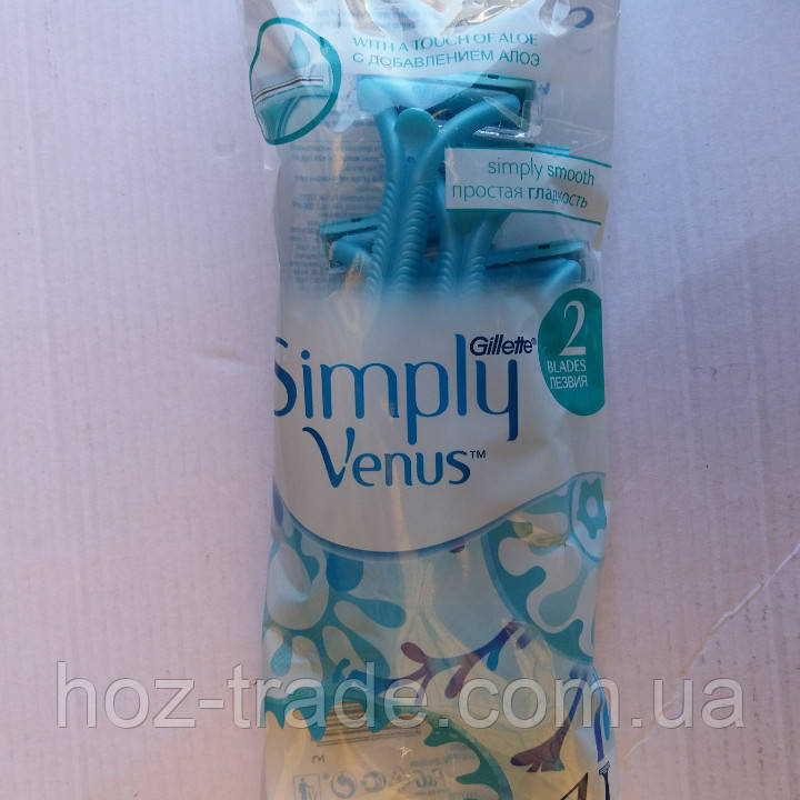 Станки для Бритяча Gillette Simply Venus 4 шт.