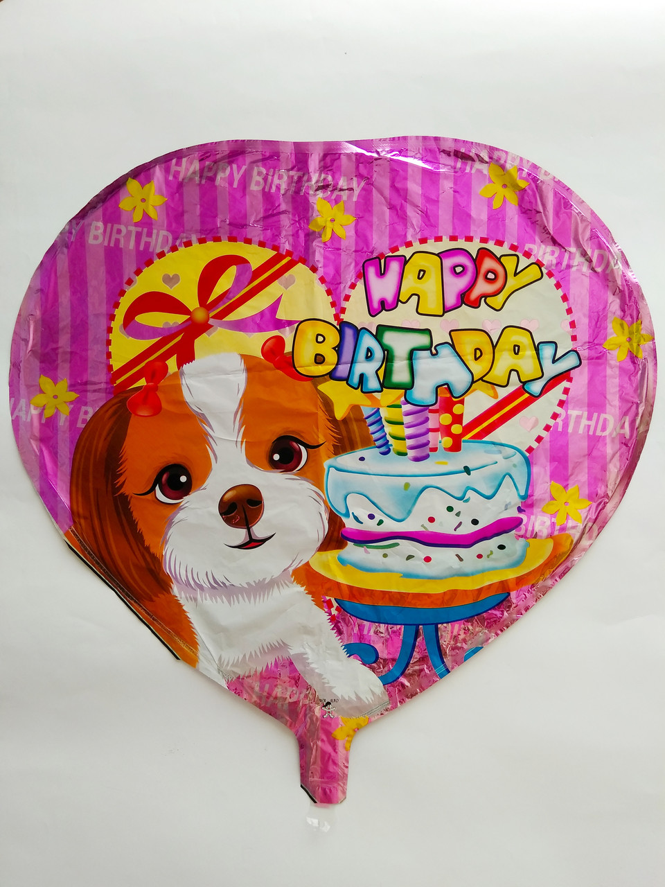 Куля фольгована "Happy Birthday"