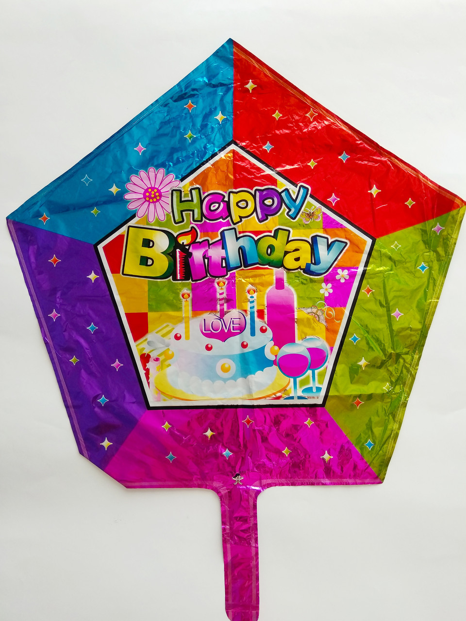 Куля фольгована "Happy Birthday"
