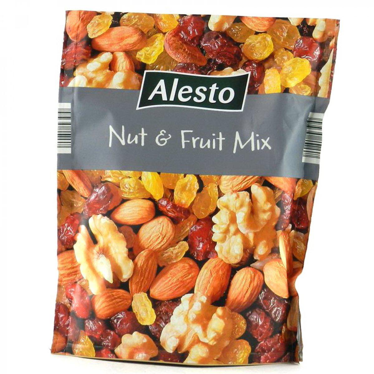 Alesto Nut & Fruit Mix мікс горіхів, родзинок і журавлини, 200 р., ціна