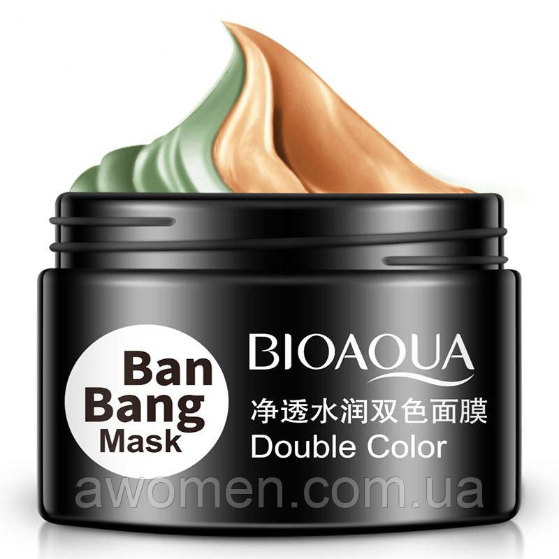 Подвійна маска Bioaqua "Ban Bang" 50+50 г