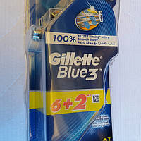 Верстати "Gillette Blue III (6+2 шт.)