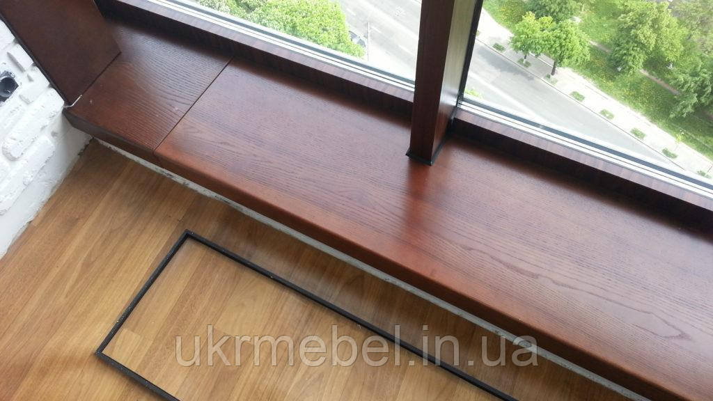 Підвіконня дерев'яні під замовлення