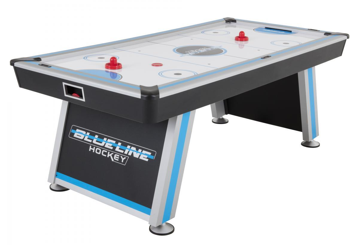 Ігровий стіл аерохокей Blue Line — 214 x 107 x 81 см, з тенісною кришкою в комплекті