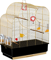 Клетка для птиц NUVOLA FERPLAST(Ферпласт) латунь, 59*33 *h 73,5 cm