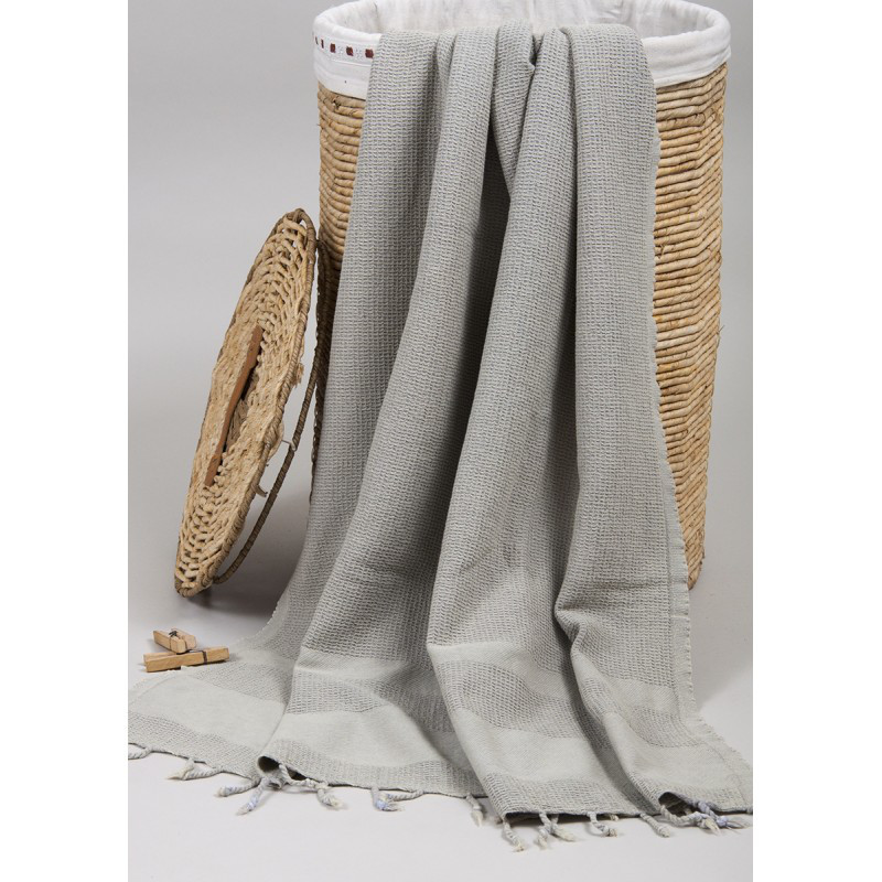 Рушник Barine Pestemal - Stone 85*160 Beige бежеве