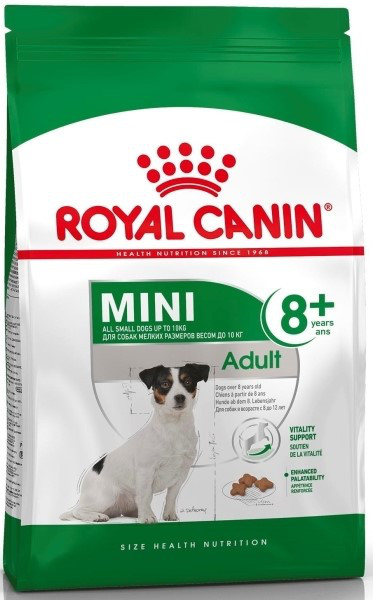 Royal Canin Adult Mini 8+, 800 гр
