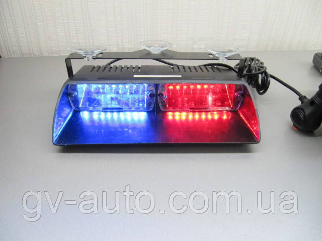 Стробоскопи під скло LED Viper S2 - червоно синій. 22 см.