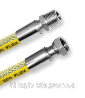 Шланг для газа eco-flex ЕВРО 1/2'' ВВ 125 см