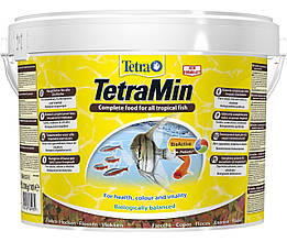 Корм для всіх видів риб TetraMin 10 л пластівці