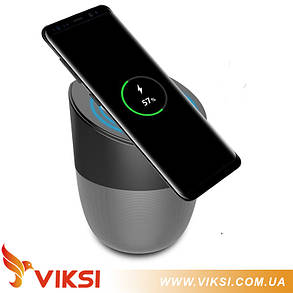 Бездротова блютуз-колонка-зарядка для смартфонів, фото 1