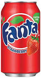 Fanta Strawberry Полуниця Банки 12*355ml, фото 2