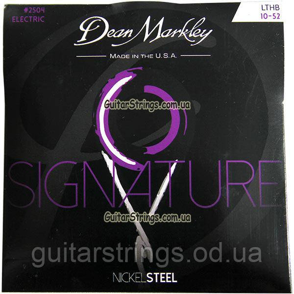 Струны Dean Markley 2504 Nickel Steel 10-52 Signature - фото 1 - id-p319006740