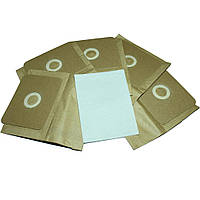 Универсальные одноразовые мешки для пылесосов (комплект 5 шт) - запчасти для пылесосов