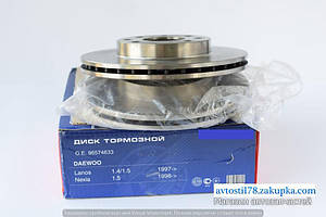 Диск переднього гальма Ланос, Сенс 13 AT комплект 2 шт.