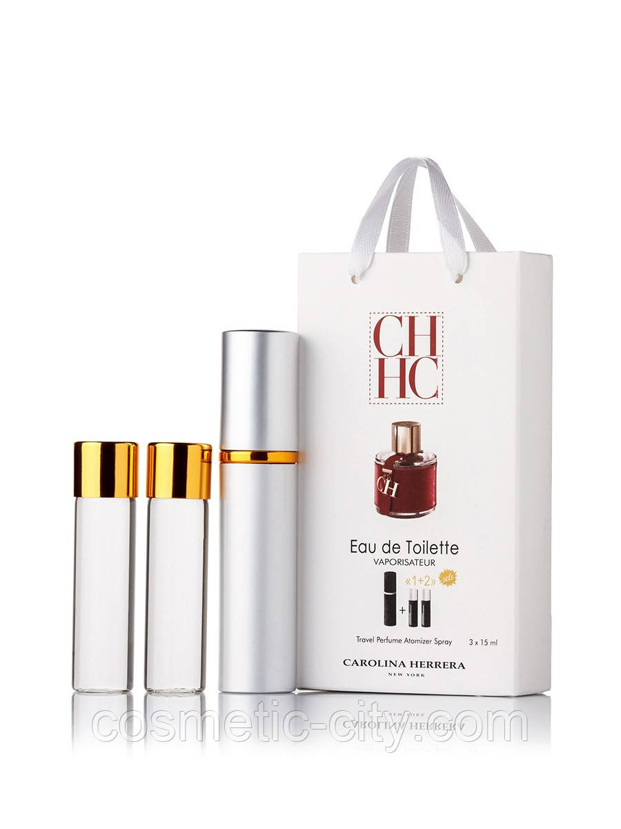 Мініпарфуми Carolina Herrera CH (Короліна Еррера), 3*15 мл