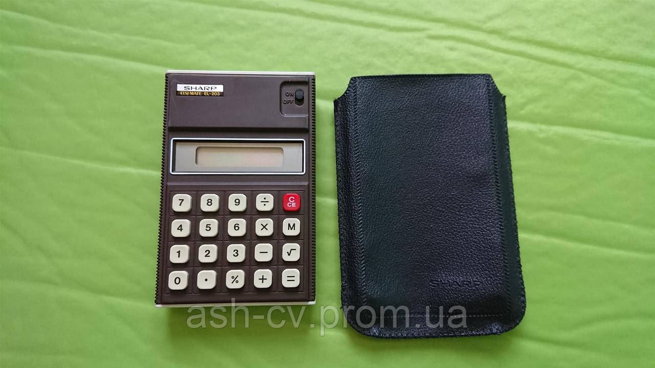 Раритетний калькулятор SHARP Elsi Mate EL-203