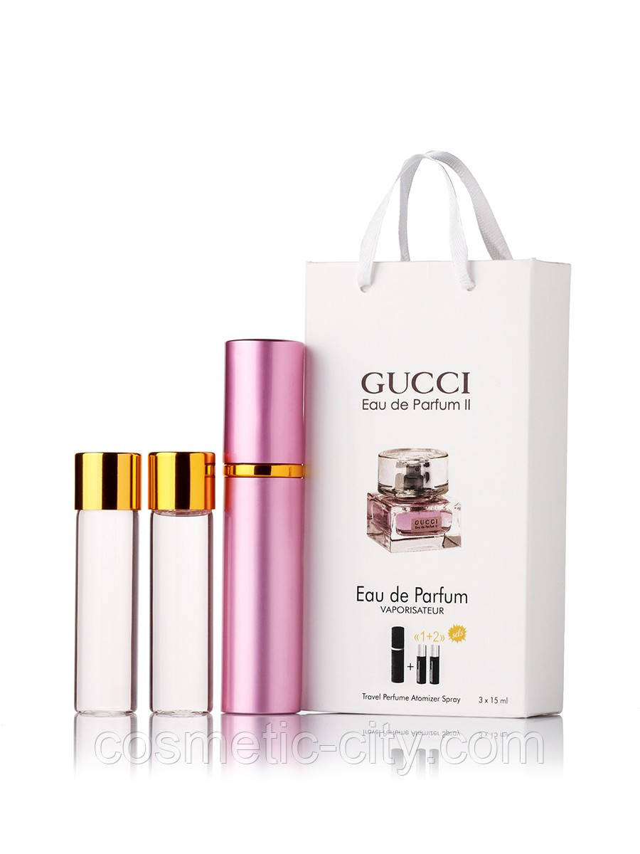 Мини-парфюм Gucci Eau De Parfum II (Гучи О Де Парфюм 2), 3*15 мл - фото 1 - id-p715575743