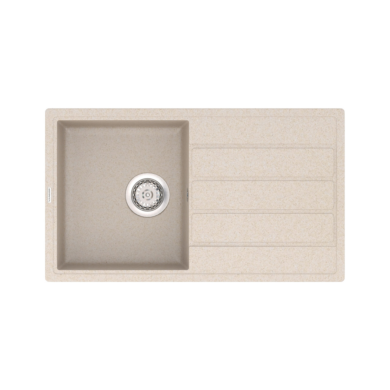 Кухонна мийка Vankor Easy EMP 02.76 Beige 7644, фото 1