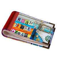 Візитниця для пластикових карт Road to the dream 10,5х6,5 см (VZK_16A017_SI)