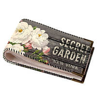 Візитниця для пластикових карт Secret garden 10,5х6,5 см (VZK_16A054_BL)