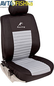 Чохли на сидіння автомобіля MILEX Tango перед сірі 2 шт. (100836)