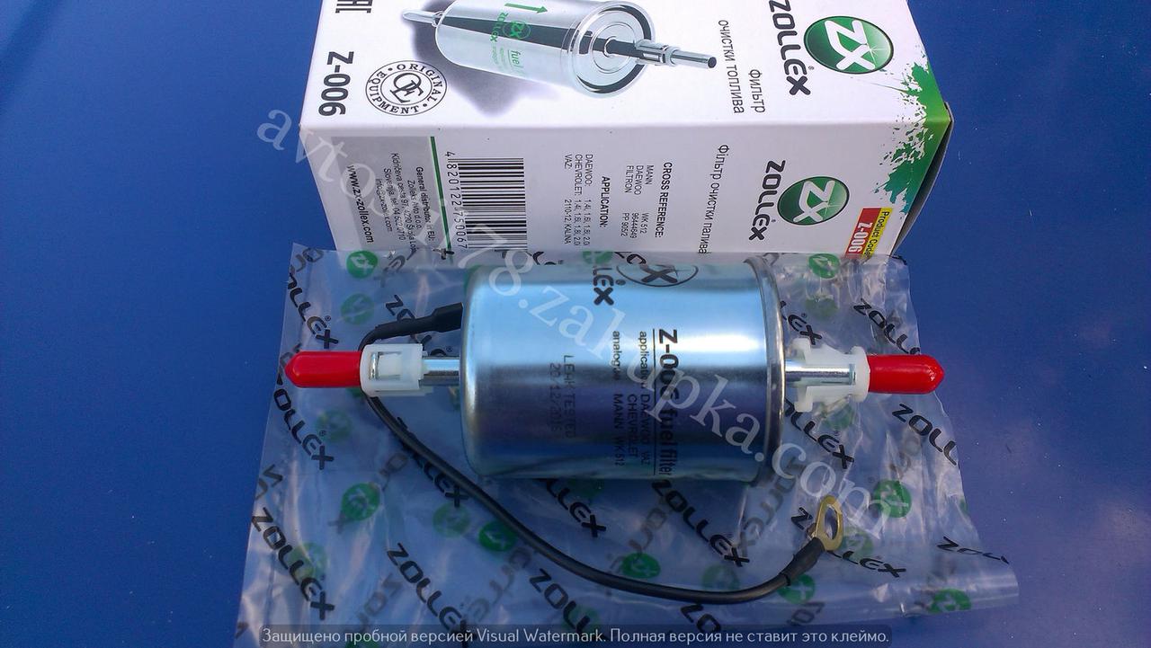 Фільтр паливний (інжектор) (кліпса) Zollex