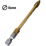 Свердло по плитці і склу Rapide 6мм (1шт.), фото 2