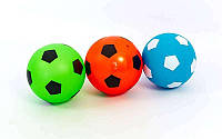 Мяч резиновый футбольный детский 5651: размер 15см (3 цвета)