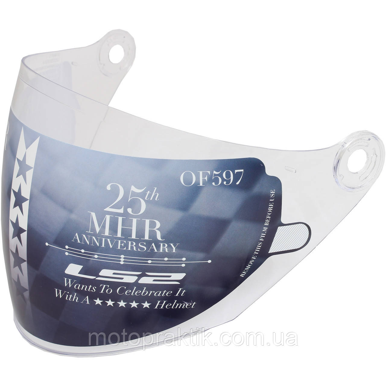 LS2 VISOR OF597 CLEAR, Візор прозорий