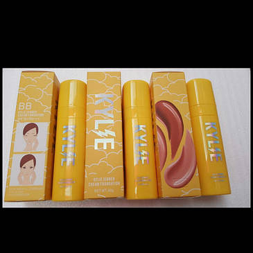 Тональний bb-крем Kylie Jenner cream foundation SPF 25+ 40g (жовтий корпус), фото 3