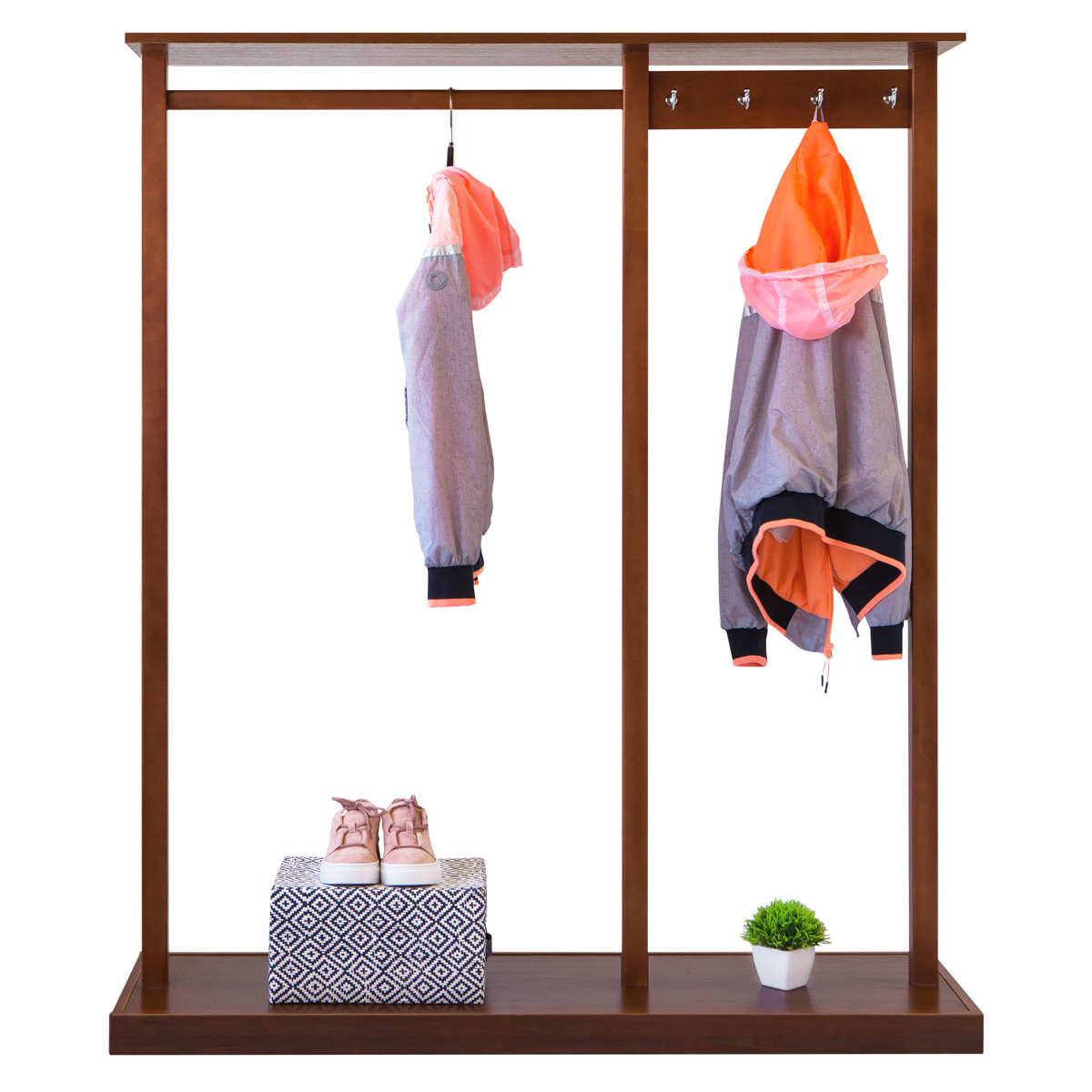 Вешалка Напольная Деревянная для Одежды "Дельта 2" — Купить Недорого на ...