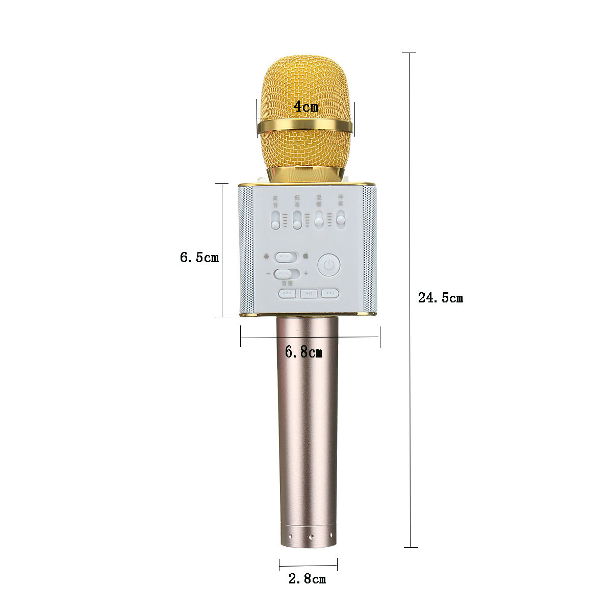 Микрофон Q9 bluetooth - фото 2 - id-p533103465