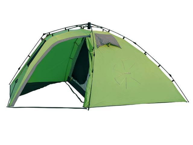 Намет напівавтоматичний 3-місний Norfin PELED 3 зелений, фото 1