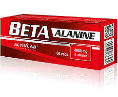 Бета-аланін ActivLab - Beta Alanine 4000 мг (60 капсул)