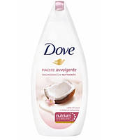 Гель для душу Dove al latte di cocco e ai petali di gelsomino 750мл