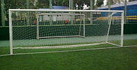 Сетка футбольная *Школьная* на ворота с дугами Ячейка 120 х 120 мм. Д-р. шн. 3.5 мм.