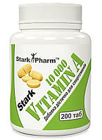 Захист від сонця Stark Pharm — Vitamin A 10 000 (200 таблеток)