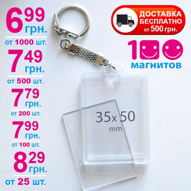 заготівля 50*35 брелок 50 35