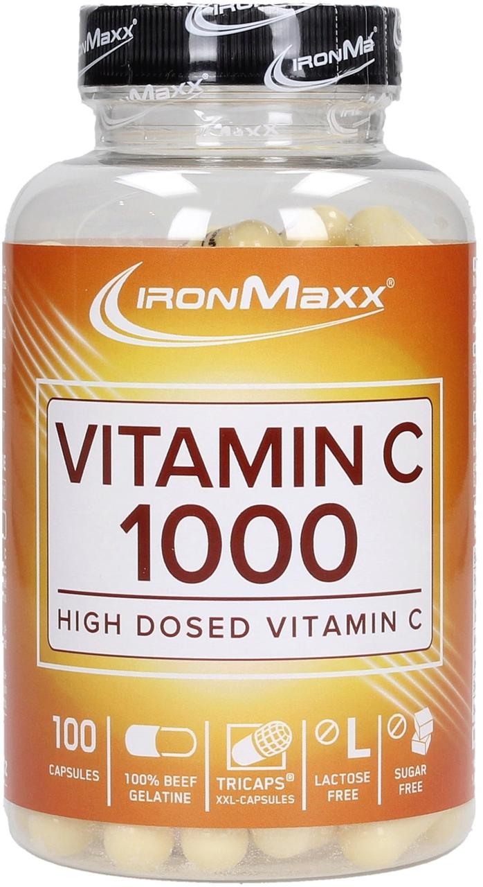 Вітаміни IronMaxx Vitamin C 1000 100 caps