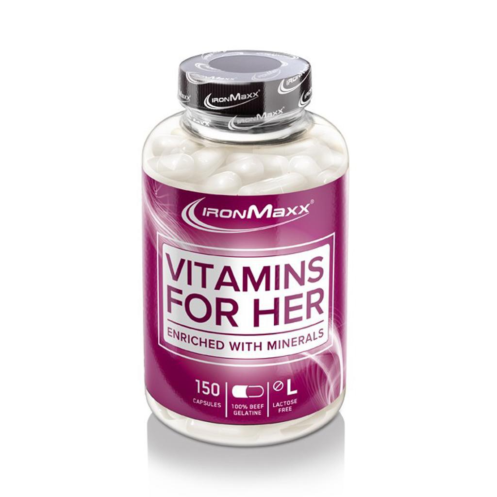 Вітаміни для жінок IronMaxx Vitamins for her 150 caps