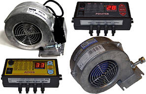 Автоматика з вентилятором – комплект автоматики для твердопаливного котла