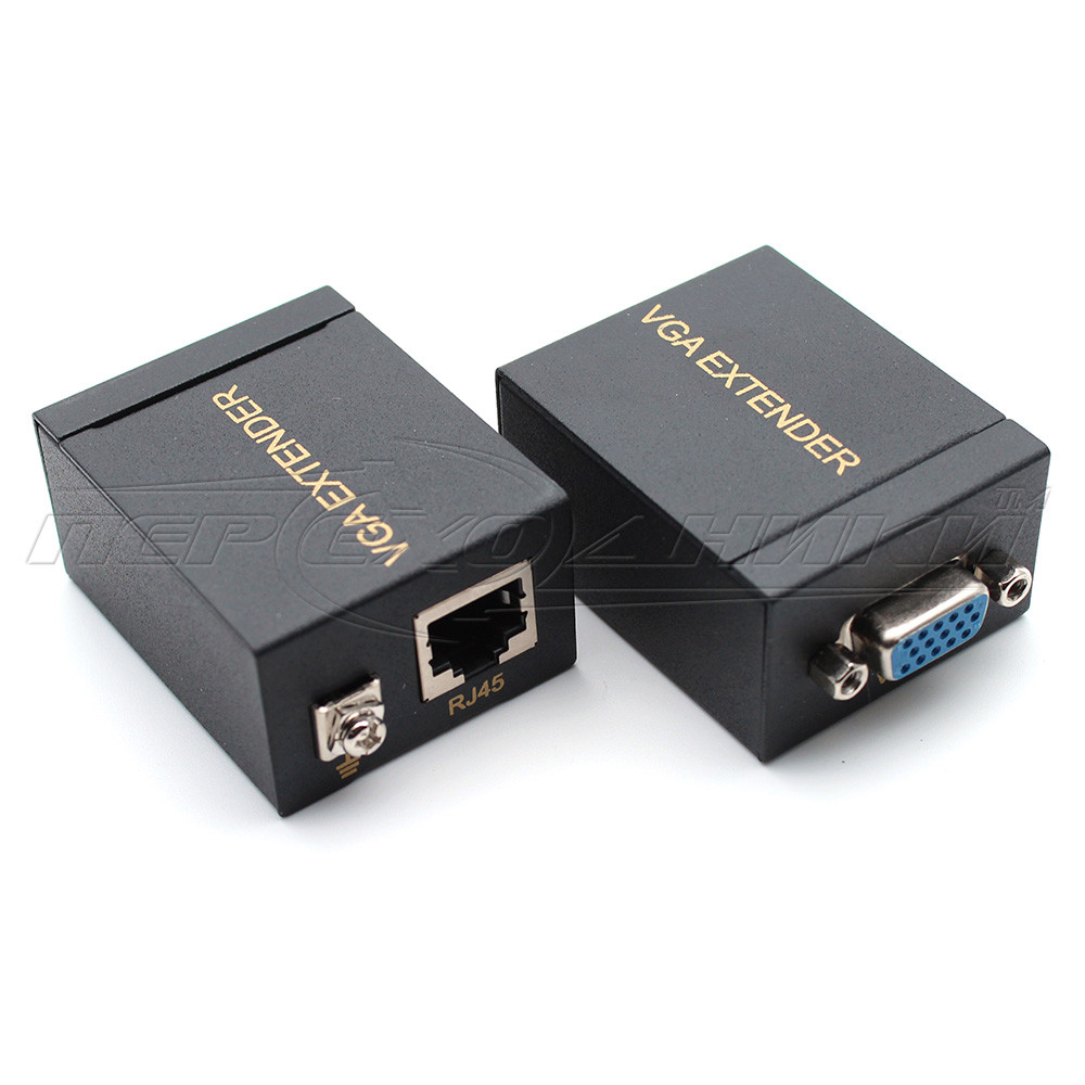 Пасивний подовжувач VGA (F/F) по витій парі до 60 м