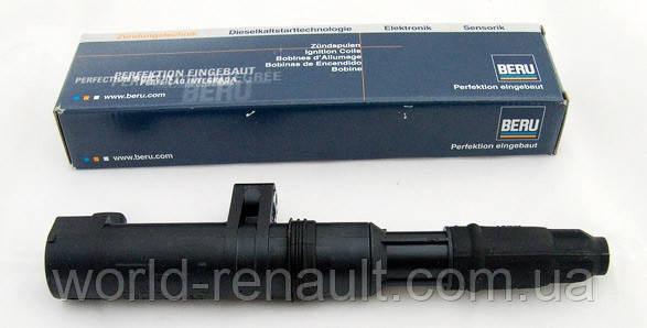 BERU ZS052 — Котушка запалювання на Рено Дастер, Дачіа Дастер 1.6i 16V 2.0i 16V