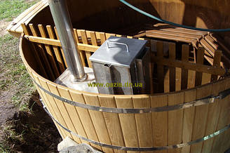 Японська баня офуро для 5-6ти чоловік з дуба. Розмір 200*120