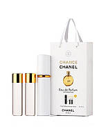Мини-парфюм Chanel Chance (Шанель Шанс), 3*15 мл